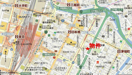 佐藤江戸橋ビルへの行き方