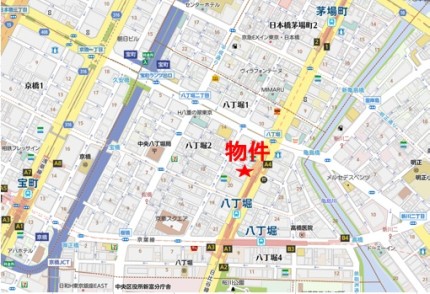 西勘ビルへの行き方
