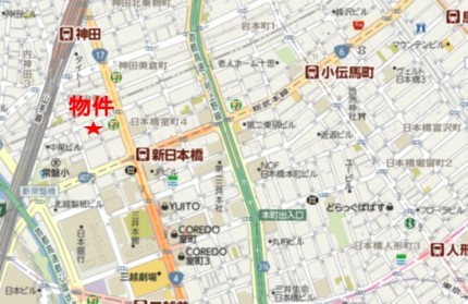 秀永日本橋室町ビルへの行き方