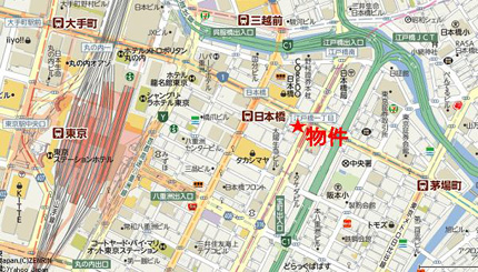 SHIMA日本橋ビルへの行き方