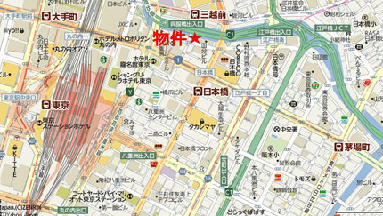 昭和西川ビルへの行き方