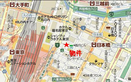 田中八重洲ビルへの行き方