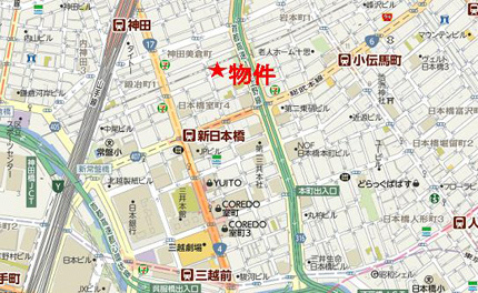 田澤日本橋ビルへの行き方