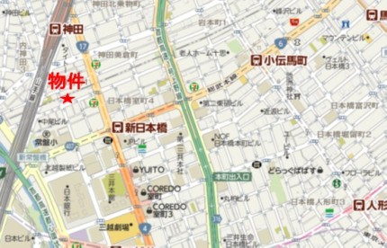 津島ビルへの行き方