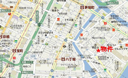内田ビルへの行き方