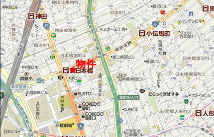 ワカ末ビルへの行き方
