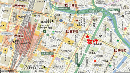 和孝江戸橋ビルへの行き方