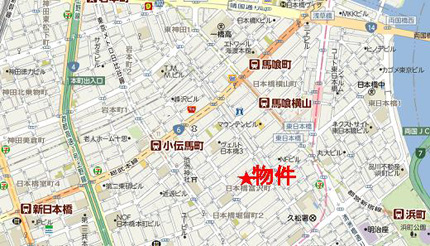 ユニゾ東日本橋ビルへの行き方