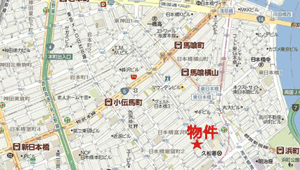 ユニゾ日本橋富沢町洋和ビルへの行き方