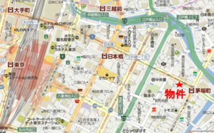 郵船茅場町ビルへの行き方