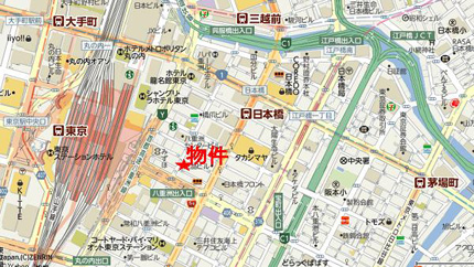 財成八重洲ビルへの行き方